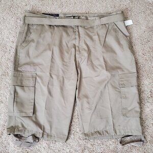 Jean Station Men's Superior Tan Khaki Cargo Short SZ 48